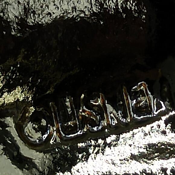 Vintage LISNER Leaves Brooch, Mid-Century Pin Pendant, Gold Tone, 1 3/4 Inches - Picture 4 of 10